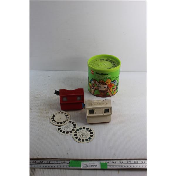 Gaf View Masters with Reels and Winnie the Pooh & His Friends Gift Pak