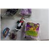 Image 8 : Kidnapped by R.L Stevenson Book, Clockwork Sparrow, Betty Boop Accessory Set, Spider Man Key Chain a