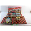 Go For It Game, Chinese Checkers and Chess Boards, Marbles and Books - Little Woman, Little Men and 