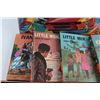 Image 3 : Go For It Game, Chinese Checkers and Chess Boards, Marbles and Books - Little Woman, Little Men and 