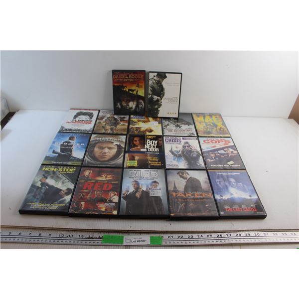 (17) DVD Movies - American Sniper, Al Pacino and Mad Max