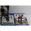 Image 4 : (13) Blue-Ray+DVD Movies - Pain & Gain. World War Z and Sabotage