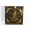 Image 2 : Framed Sailing Ship Wall Decor 16'' x 16''