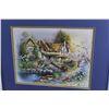 Image 7 : Framed Prints - Harbour View, Farm and House View 22'' x 18''