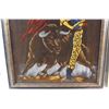Image 8 : Framed Wilderness View Print and Framed Velvet Matador Painting