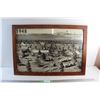 Image 1 : Framed 1948 BBQ in the Park - Convention of Canadian Mayors Photo Print 32'' x 23''