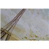 Image 6 : Eiffel Tower Painting 24'' x 20 and American Eagle Print 20'' x 16''