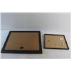 Image 8 : Framed Holographic Eagle Picture 17'' x 13'' and Framed Eagle Print 10'' x 8''