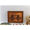 Image 2 : Planter Base, London Bridge Framed Wall Decor, Decorative Wall Plates, Coca Cola Playing Cards and A