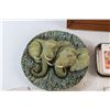 Image 4 : Planter Base, London Bridge Framed Wall Decor, Decorative Wall Plates, Coca Cola Playing Cards and A