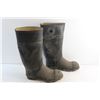 Image 4 : Steel Toe Rubber Boots - Size 11 1/2''