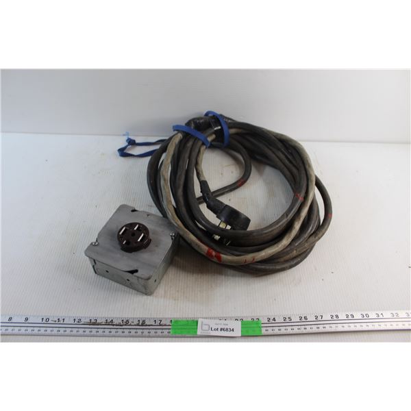 Heavy Duty Extension Cord - Slater 125/250amp - As Is