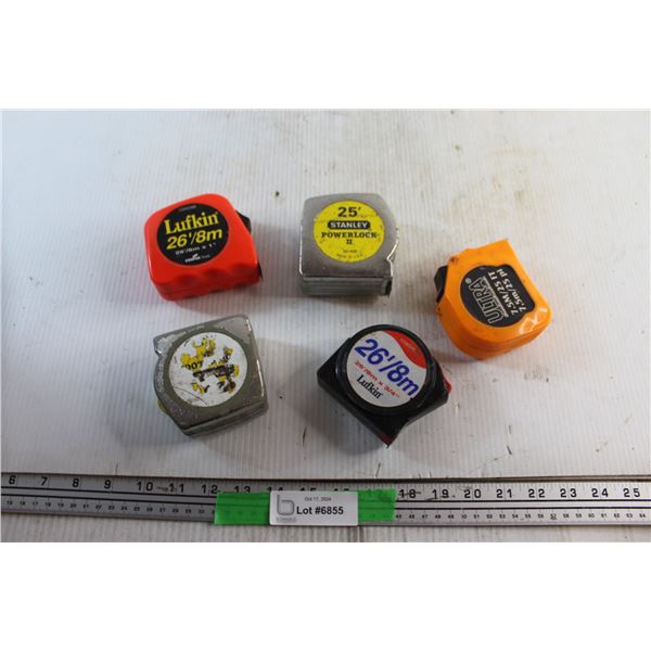 (5) Tape Measures