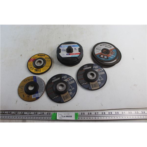(20+) Cut Off Wheels - Mastercraft, DeWalt, Walter and Gemini