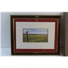 Image 2 : Indigenous Woman and Landscape View Framed Prints 16'' x 13''