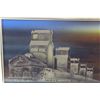 Image 10 : Framed Grain Elevators Wall Decor and Framed Mirror 16'' x 11''