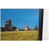 Image 9 : Framed Grain Elevators Wall Decor and Framed Mirror 16'' x 11''