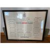 Image 1 : Ukrainian version of the Canadian Charter of Rights and Freedoms - frame measures  24” x 19