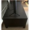 Image 2 : TV Stand/Entertainment Unit  - TV not included - measures 59" L x 21.5" W x 13.5" H (interior shelf