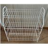 Image 1 : Metal Shoe Rack 28" H x 25.5" W x 12" Deep