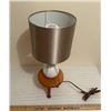 Image 1 : Softball Lamp - Working - bulb included - 20" H
