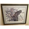 Image 1 : Framed Print -"Out of the Mist" by Rod Tribiger - 37.5" x 32"