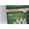 Image 2 : (2) Sylvania White LED Christmas Lights - NEW