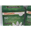 Image 2 : (2) Sylvania White LED Christmas Lights - NEW