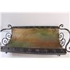 Image 3 : Fireplace Metal Log Holder - 26" x 7"