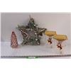 Image 1 : Cowboy Living Plastic Storage Canisters & Christmas Star Decor & Christmas Tree Light Decor