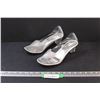 Image 1 : Ellie Clear High Heel Shoes - Size 9