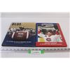 Image 1 : (2) Hard Cover Books: Hockey's Montreal Canadiens, Blue & Gold Football