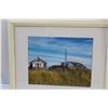Image 2 : Farm Yard Picture & Mountain Cabin by Stream - 20" x 16" & 15" x 12"