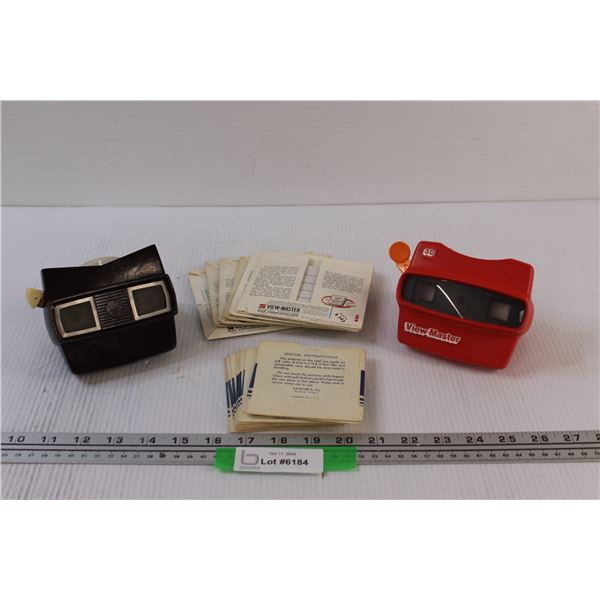 (2) Viewmasters (One Vintage) & (2) Sets Of Viewmaster Discs