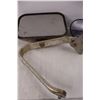 Image 2 : (2) Automobile Side Mirrors (1) With Bracket