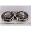 Image 1 : Set Of (4) Vintage Chrysler Automobile Hubcaps