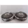 Image 4 : Set Of (4) Vintage Chrysler Automobile Hubcaps
