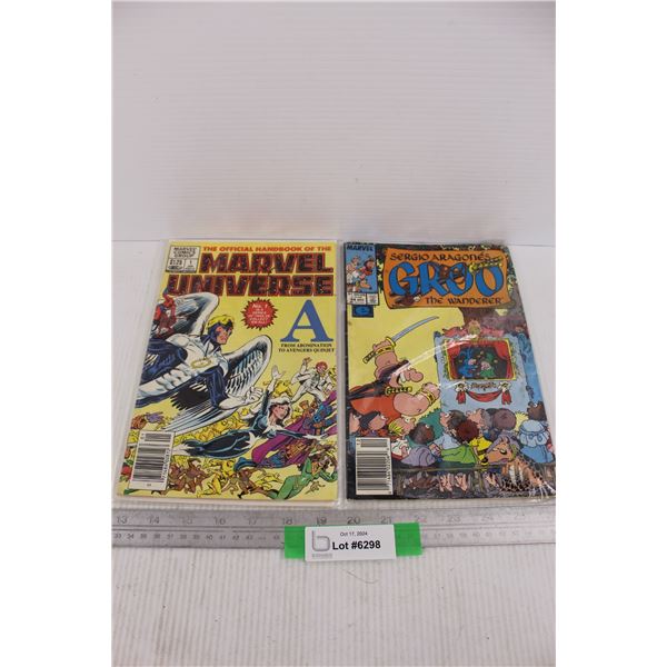 Vintage Marvel Universe Comic, Sergio Aragones Groo The Wanderer