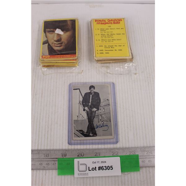 Vintage Monkees Trading Cards, Paul McCartney Signature Card- Not Real Signature