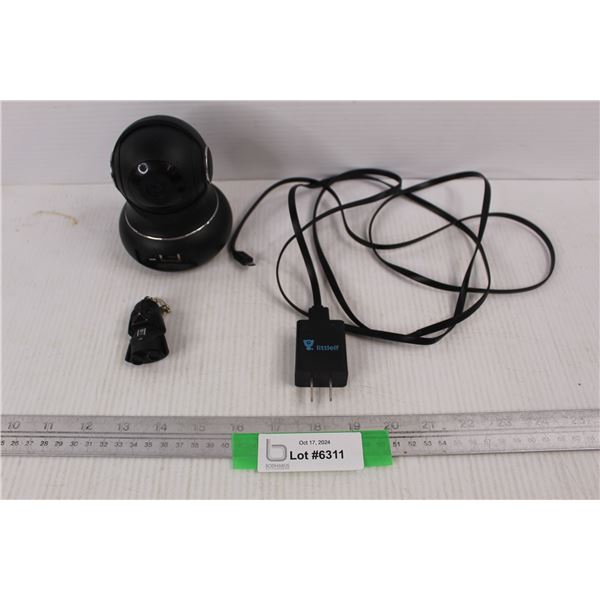 Little Elf Security Camara- As Is, Darth Vader Key Chain