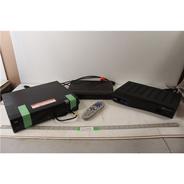 (2) Bell HDTV - tested Powers On, Bell Express Vu - Tested Powers On