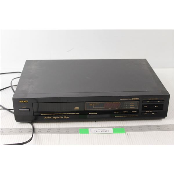 PD175 Compact Disc Player - Tested Powers On
