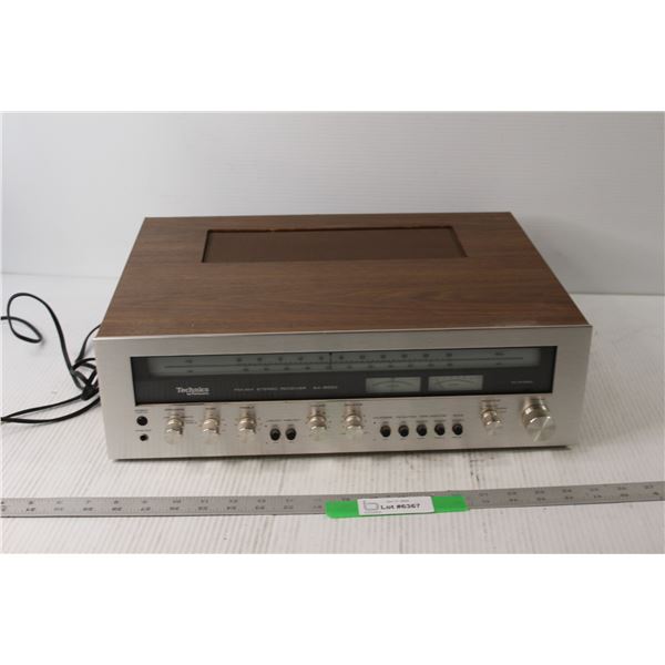 Technics Panasonic FM AM Stereo Receiver SA5550 - Tested Powers On