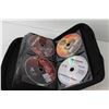 Image 5 : Disc Case With Assorted DVD's Movies and TV Shows