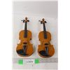 Image 1 : (2) Small Plastic Violins