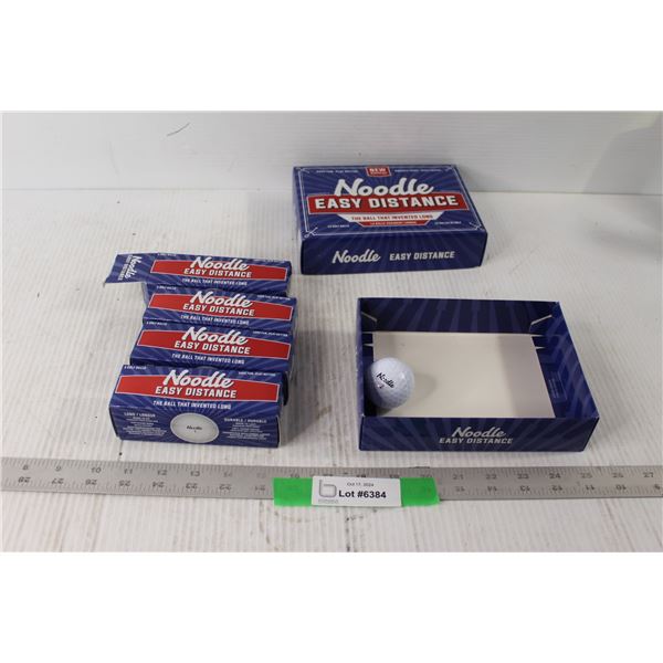 Pack Of Total (12) Noodle Golf Balls