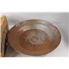 Image 6 : (4) Gold Panning Pans, Wooden Crate