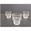 Image 2 : (2) Crystal Head Vodka Bottles (Empty) and (3) Skull Shot Glasses