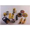 Image 11 : Tape Measure, Screwdriver, Circular Saw Blades, Box Cutters, Blades and Misc.