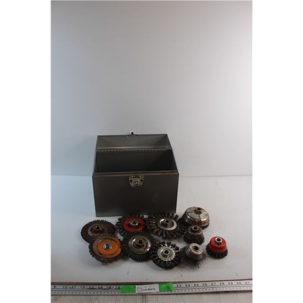 Brush Wire Cups, Rotary Wire Brushes and Tool Box